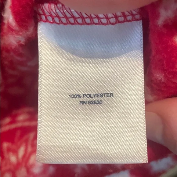 Lands' End Holiday Fleece Womens Tunic Size M - Picture 7 of 7